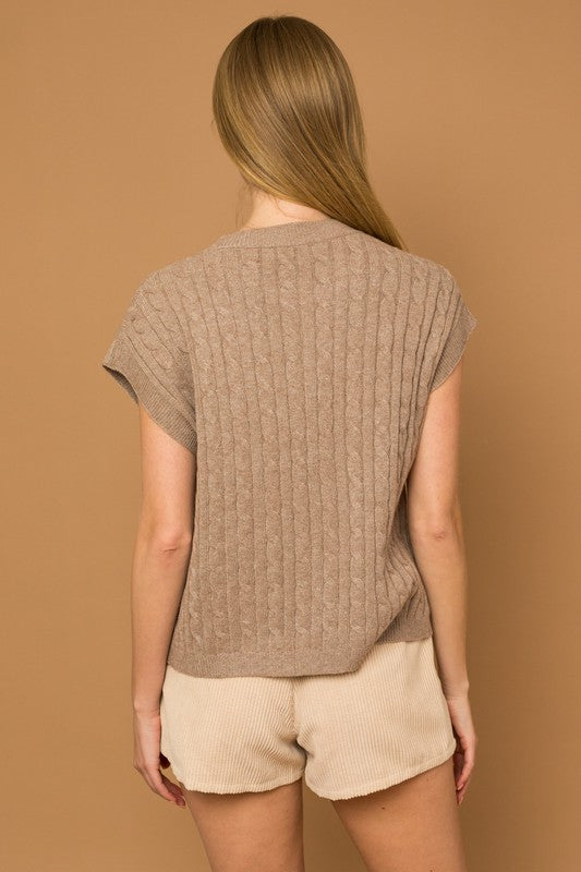 The Amber Knit Vest