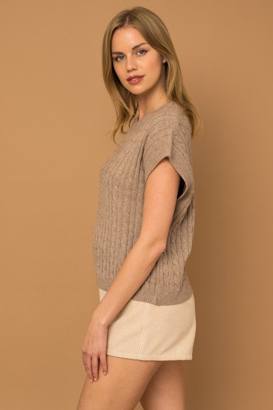 The Amber Knit Vest