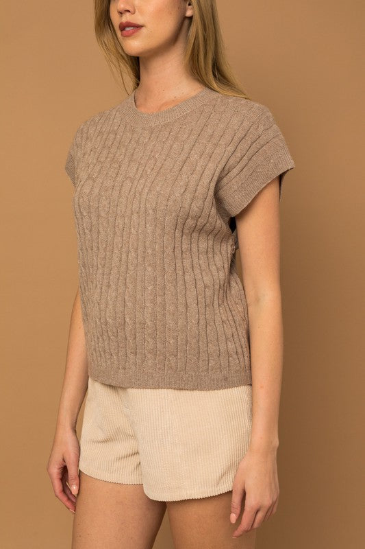 The Amber Knit Vest