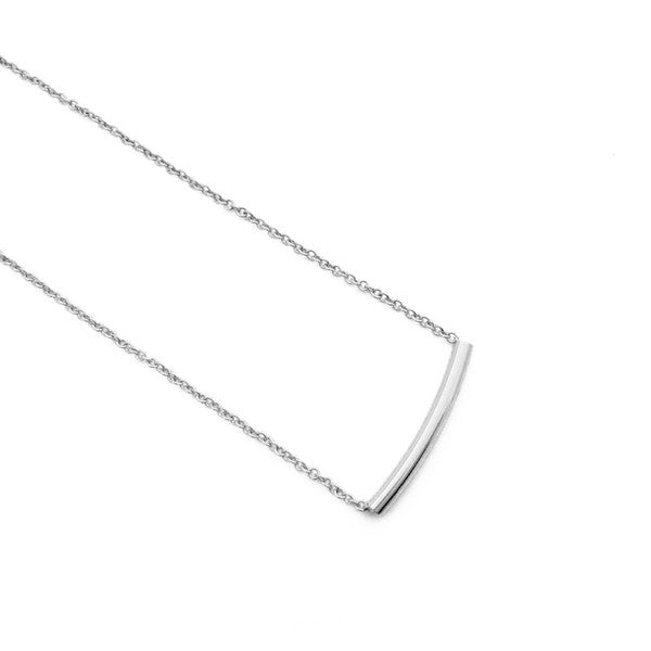 Bend Tube Necklace